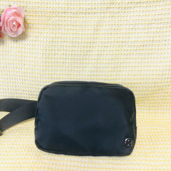Lulu Black Waist Bag - Brand New, Unopened - Picture 1 of 6